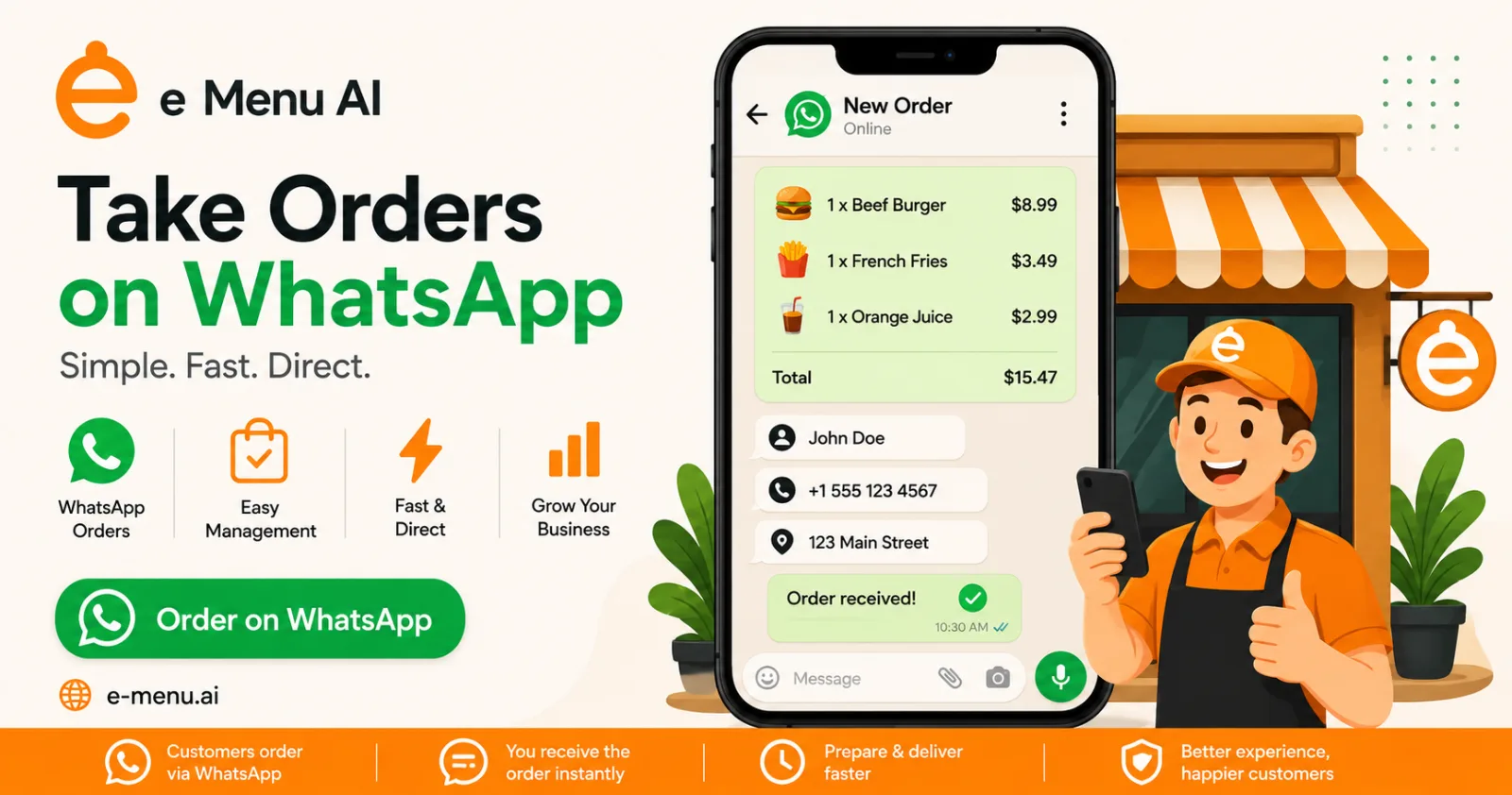 The Complete QR Menu and WhatsApp Ordering Solution for Restaurants