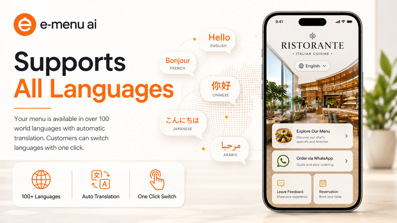 Breaking Down Language Barriers in Hospitality with e-menu ai