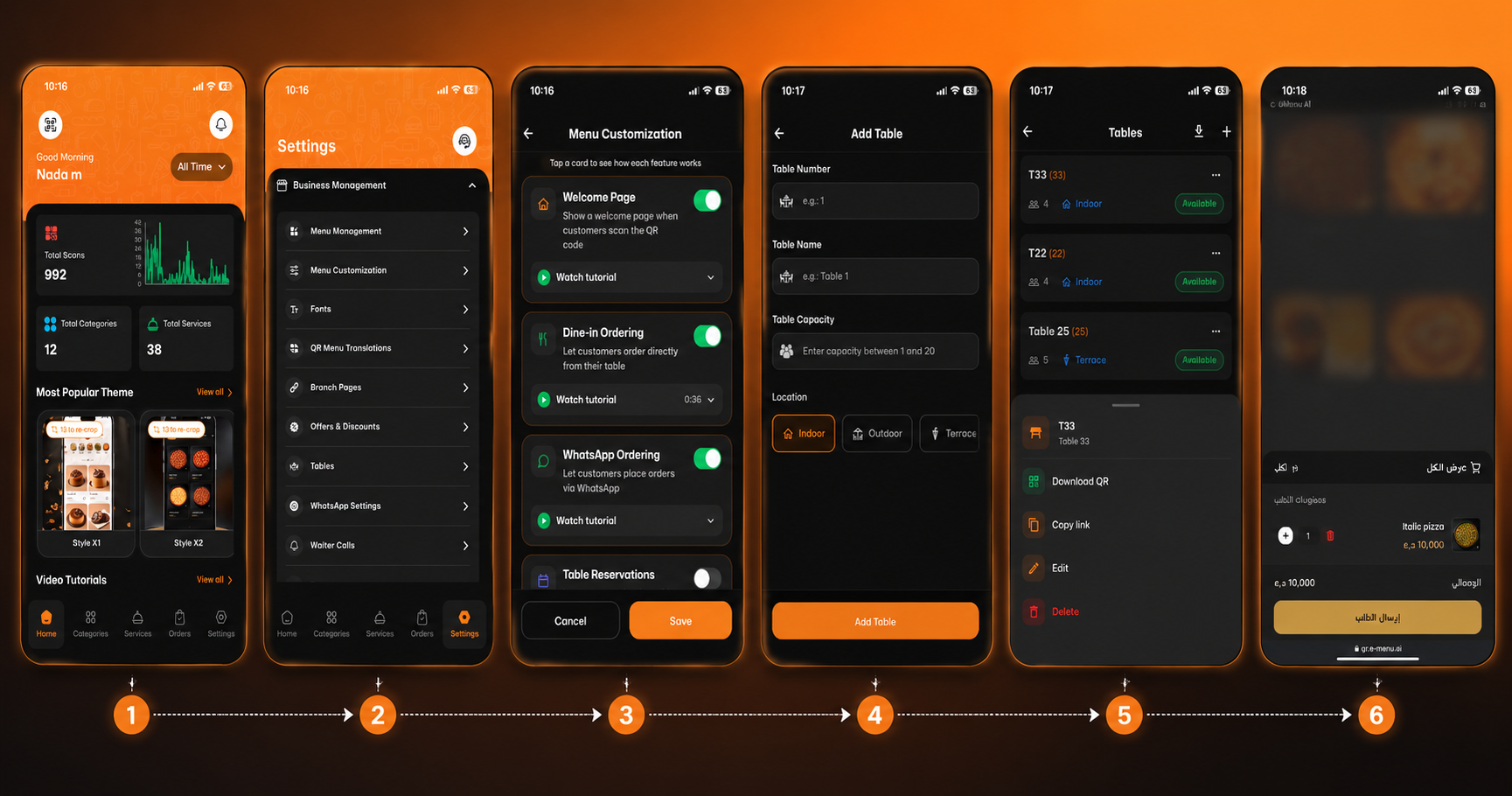 How to Set Up Tables and Enable Dine-In Ordering on eMenu AI: A Step-by-Step Guide