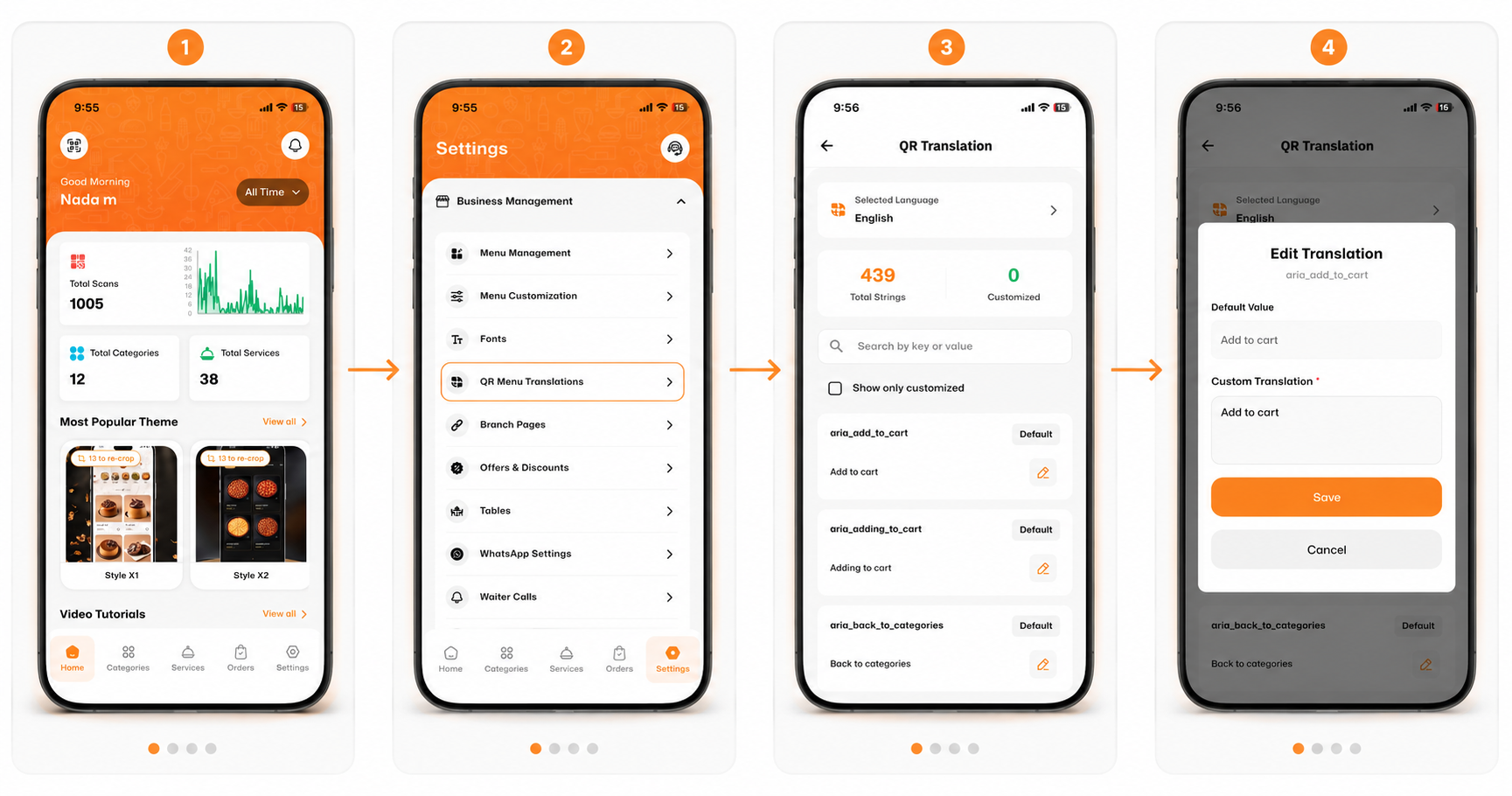 How to Customize QR Menu Translations on eMenu AI: A Step-by-Step Guide