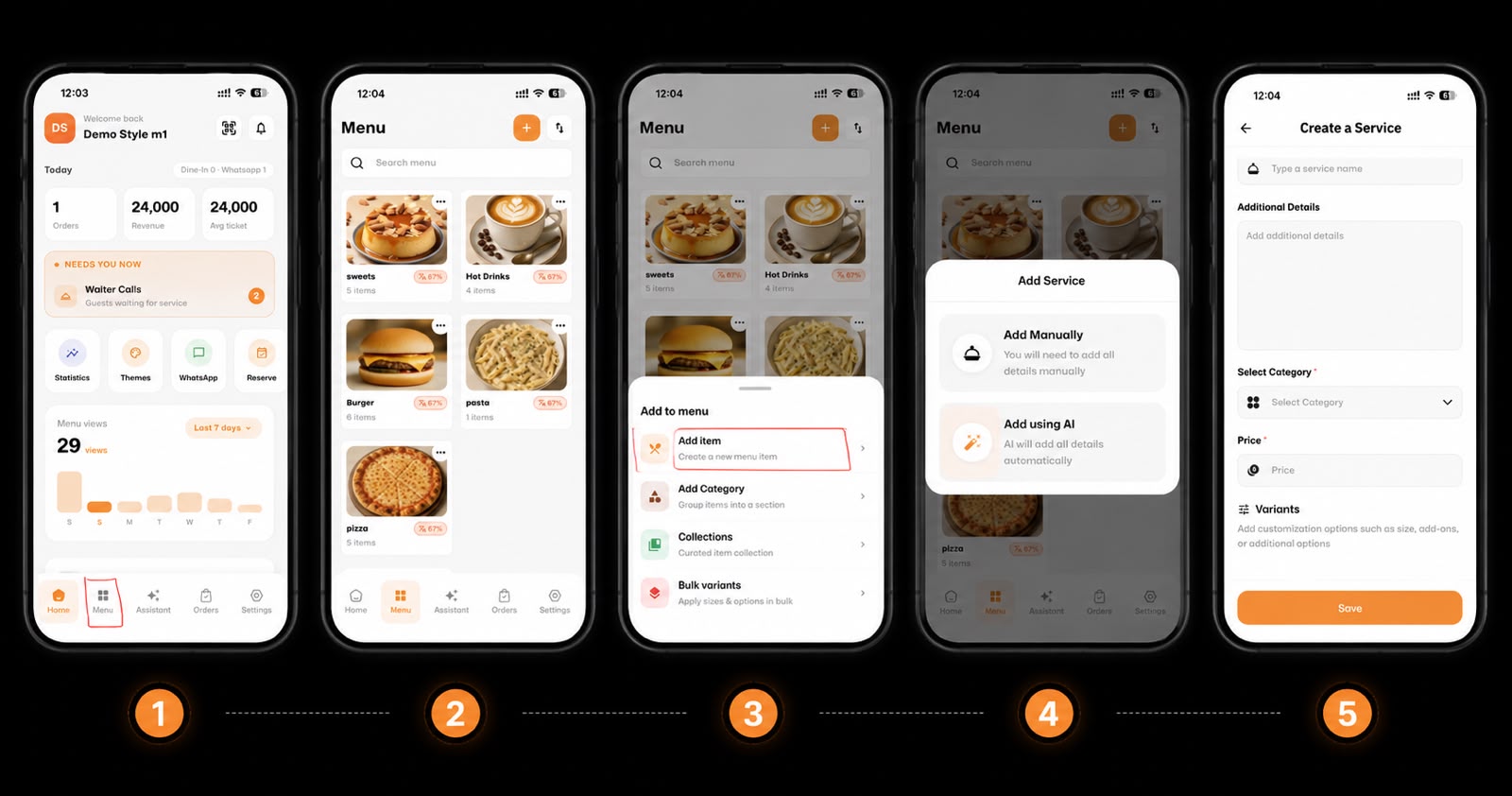 How to Add a New Item to Your Menu on the eMenu AI App